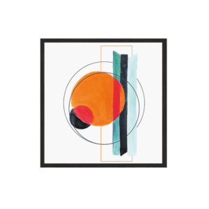 Coloured Multi Color Floral Printed Wall Art